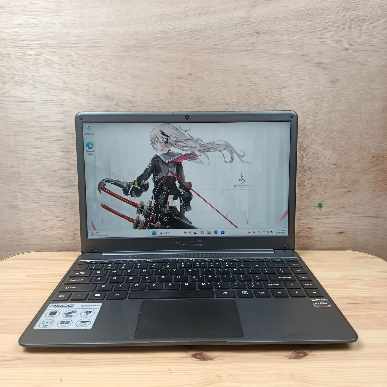 Axioo Slimbook 14 AMD Ryzen 5 3500U RAM 8 GB SSD 256 GB